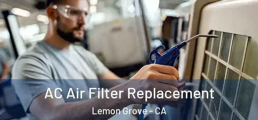  AC Air Filter Replacement Lemon Grove - CA