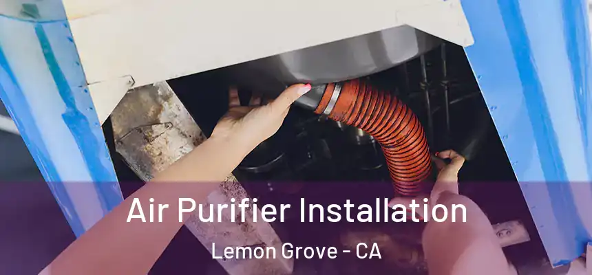  Air Purifier Installation Lemon Grove - CA