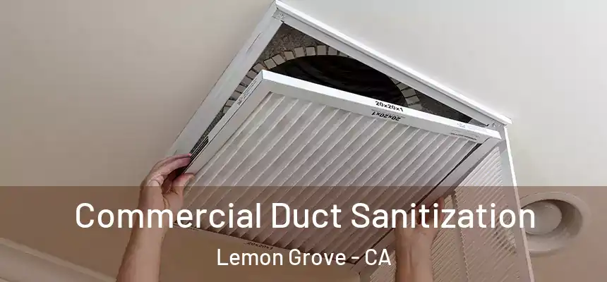 Commercial Duct Sanitization Lemon Grove - CA