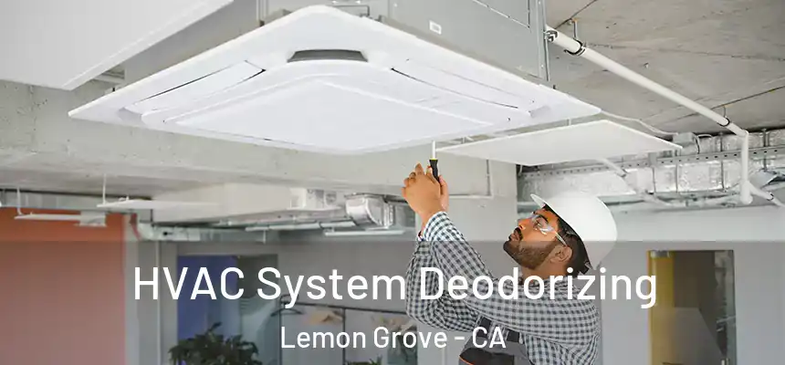 HVAC System Deodorizing Lemon Grove - CA